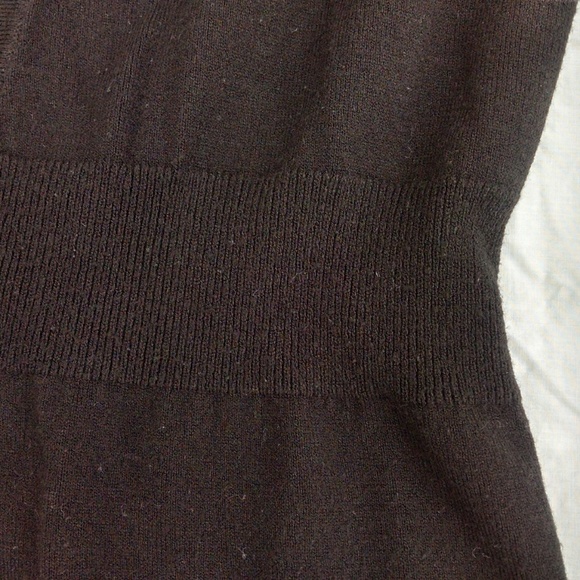 Black Loft cardigan w/ one button at waist size XS - Picture 3 of 8